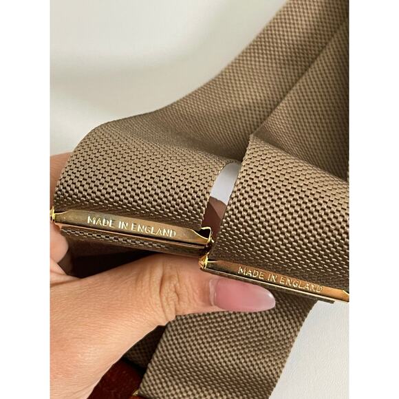 NWT B&G N.Y. Mens Suspenders Braces Made in England Adjustable Corp Quiet Luxury - Picture 6 of 8